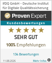 ProvenExpert: Sehr gut, 100 Prozent Empfehlungen